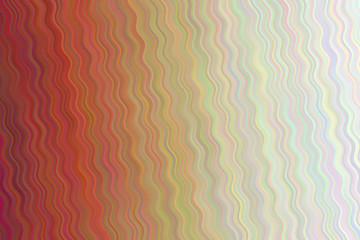 Red, brown and white waves vector background.