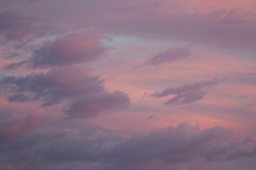 Sunset in the Desert