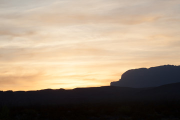 Orange sunset