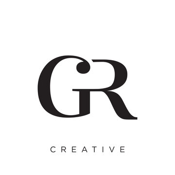 gr company logo design
