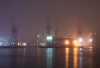 View of port in Helsinki. Finland