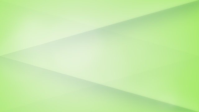 Abstract and modern light green background with lines and triangles. Business and corporate banner or report background with copy space. Illustration in 4k resolution.