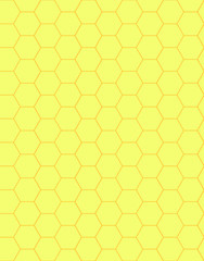 Honeycomb illustration for your desugn: textile, poster, wallpaper