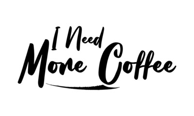 Good Night Calligraphy Black Color Text On White Background