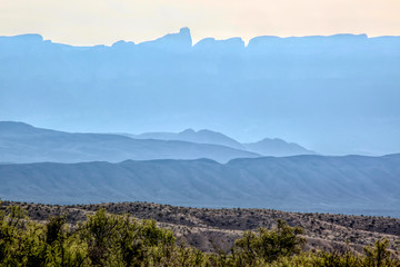 Distant Mountain from Big Bend National Park