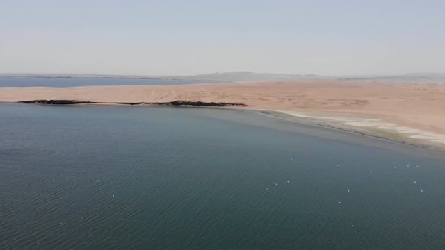 Coast line at the Peru