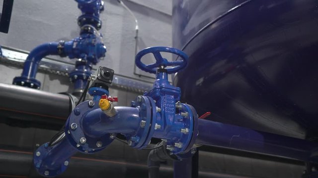 Water pressure valve station plant industrial treatment purification equipment
