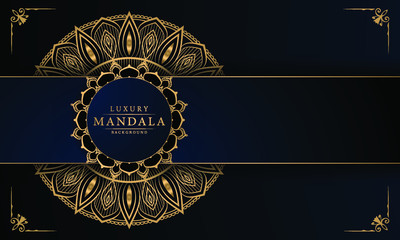 
Luxury mandala background with  arabesque pattern arabic 
islamic east style.decorative mandala for print, poster, cover, 
brochure, flyer, banner.