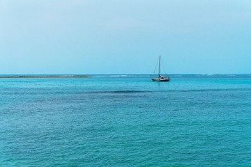 Fototapeta premium Meer, Boot