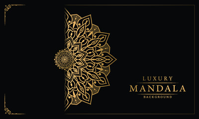 
Luxury mandala background with  arabesque pattern arabic 
islamic east style.decorative mandala for print, poster, cover, 
brochure, flyer, banner.