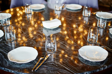 Cutlery on the table