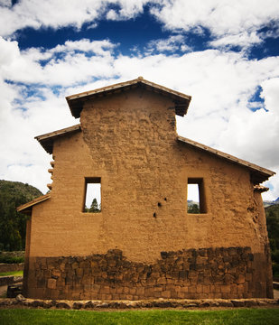 Incan Ruins of Raqchi, Peru, South America