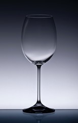 empty wine glass