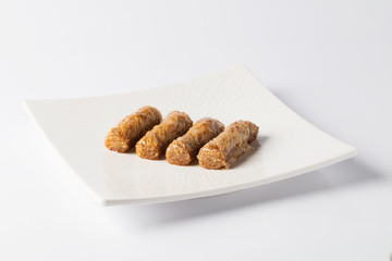 hazelnut, walnut, pistachio turkish style baklava 