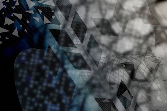 abstract, pattern, design, blue, 3d, texture, graphic, geometric, white, light, illustration, wallpaper, digital, art, futuristic, technology, business, concept, cube, crystal, shape, lines, triangle