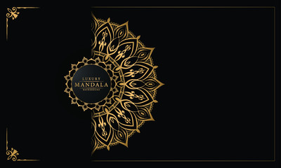
Luxury Mandala Islamic Background with
Arabesque Pattern, Ornamental Background . Wedding card, Cover. 