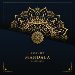 Abstract beautiful mandala design background for greeting card,
 invitation and background many template