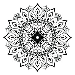 Abstract beautiful mandala design background for greeting card,
 invitation and background many template