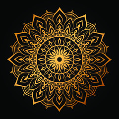 Abstract beautiful mandala design background for greeting card,
 invitation and background many template