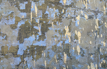 old shabby painted concrete wall texture background