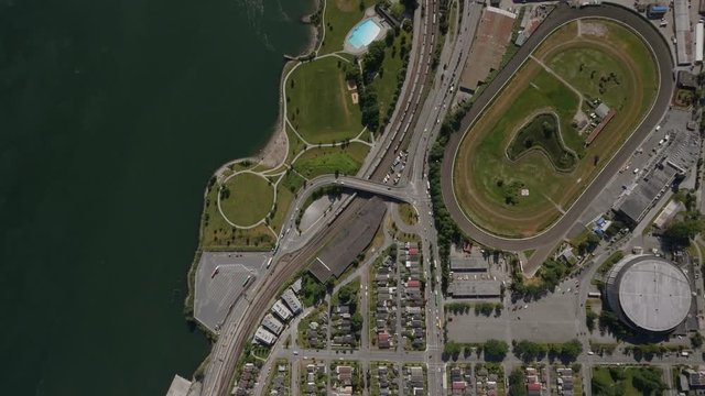 PNE and Second Narrows Bridge Vancouver BC