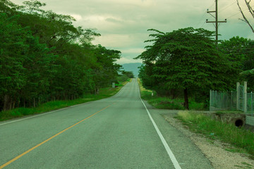 Carretera al pueblo