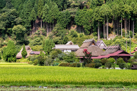 The Miyama District in Rural Kyoto Prefecture, Japan
