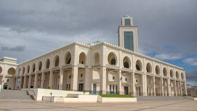 Minaret and dome of the Oran mosque