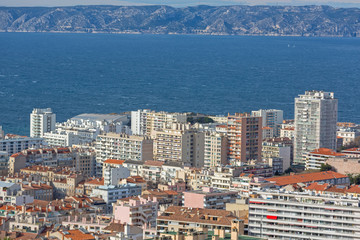 Marseille Residential Aerial France