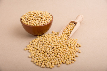 Soy beans in a bowl
