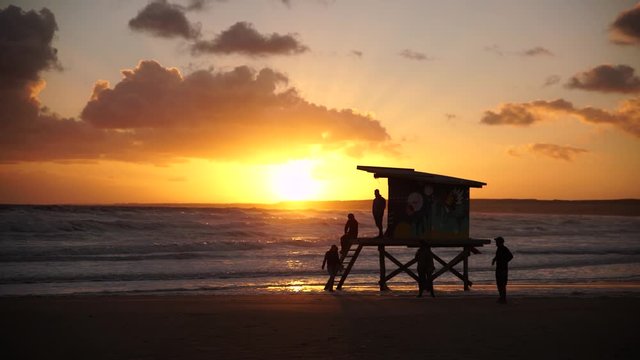 Atardecer en el Mar III