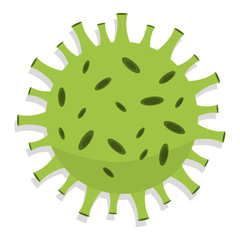 Isolated virus icon