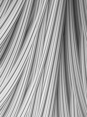 Obraz premium Abstract smooth polished lines. Beautiful liquid wave shiny lines. Hair fashion background