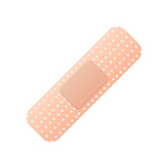 Isolated band-aid icon