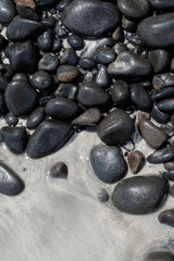 Fototapeta na wymiar Isla Iguana Beach Rocks