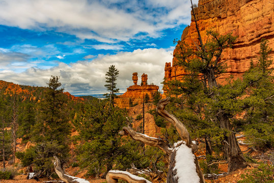 Salt and Pepper Shaker Rocks, Red Canyon, Dixie National Forest, Utah, USA