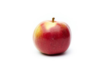 Red apple isolated on white background