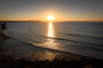 Sunset in paradise, Byron Bay Australia