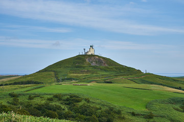 北海道　宗谷丘陵の丸山
