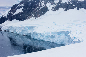 glacier in Antarctica