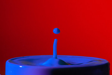 abstracción de gota de leche 
