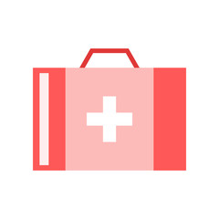 The best first aid kit icon, illustration vector. Suitable for many purposes.
