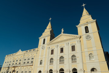 São Luis, Maranhão, Brazil on August 6, 2016. Cathedral