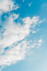 Obraz premium blue sky with clouds background