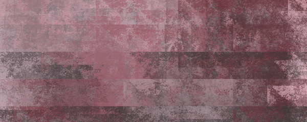 Dirty red rusty wall with square spot texture background