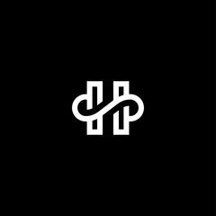 Fototapeta na wymiar Initial H premium logo