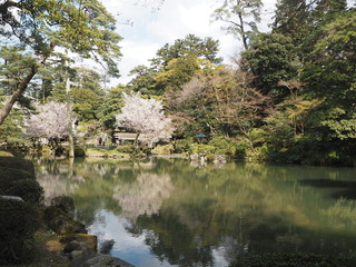 Kenrokuen Garden in kanazawa