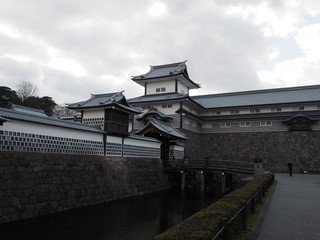 Fototapeta premium the kanazawa castle park in japan