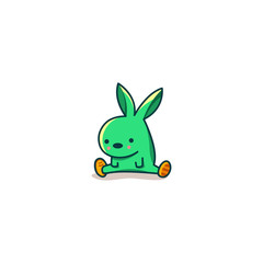 Cute Little Rabbit Sport
