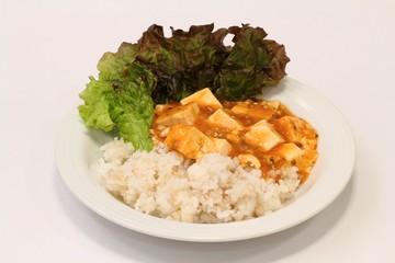 麻婆豆腐ご飯